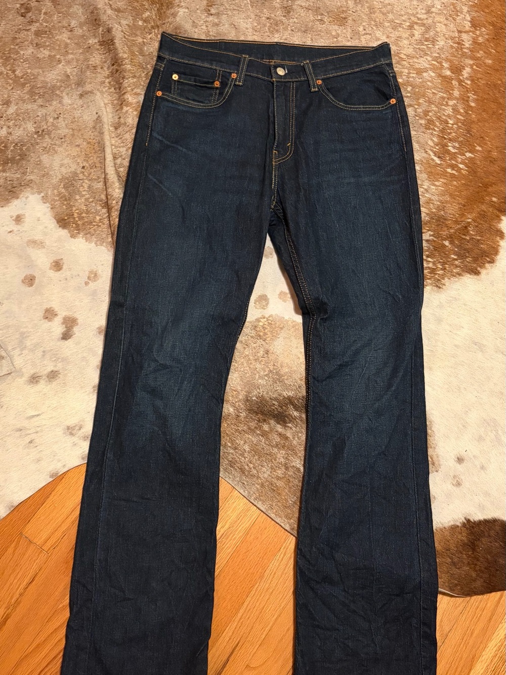 Levi's Men's Dark Indigo Bootcut Jeans